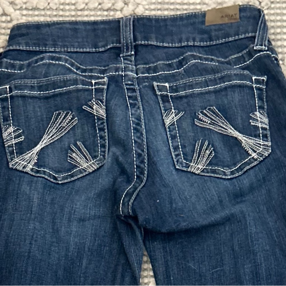 Ariat Women's Blue trouser cut jeans